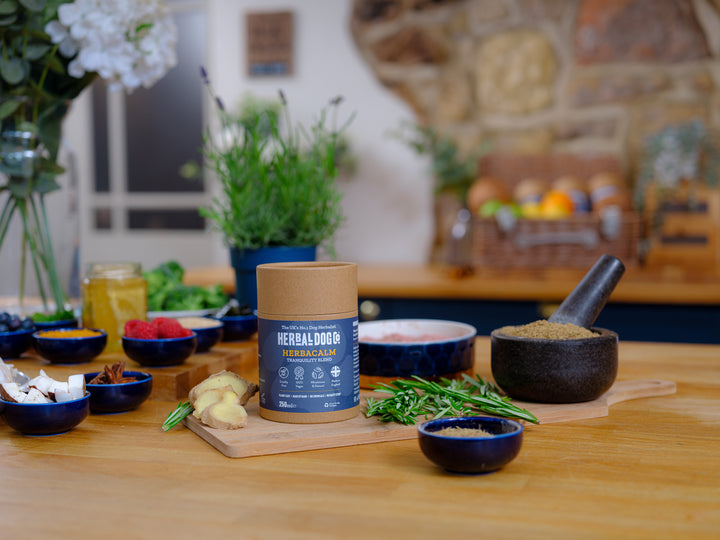 Herbal dog co with all natural ingredients