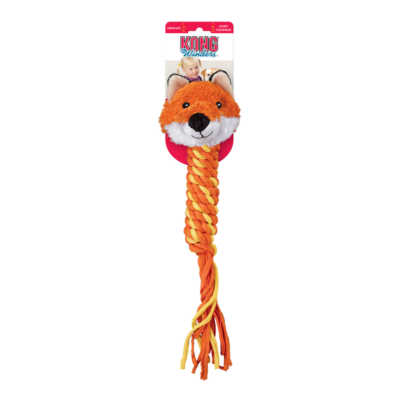 KONG Winders Fox Dog Toy