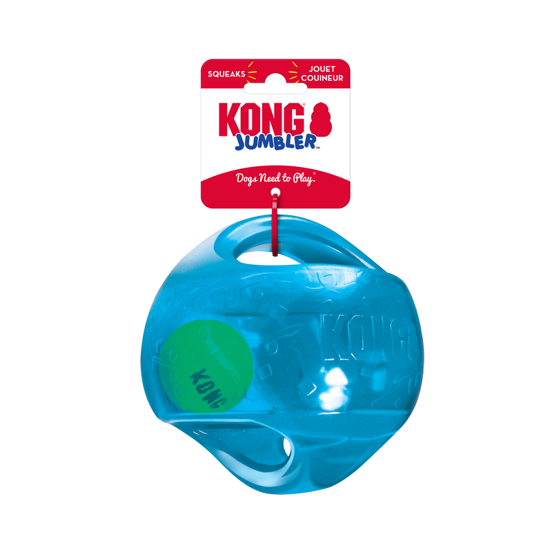 Demonstration of kong jumbler ball on removed background