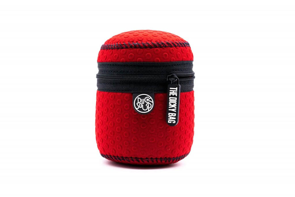 Small size red dot dicky bag
