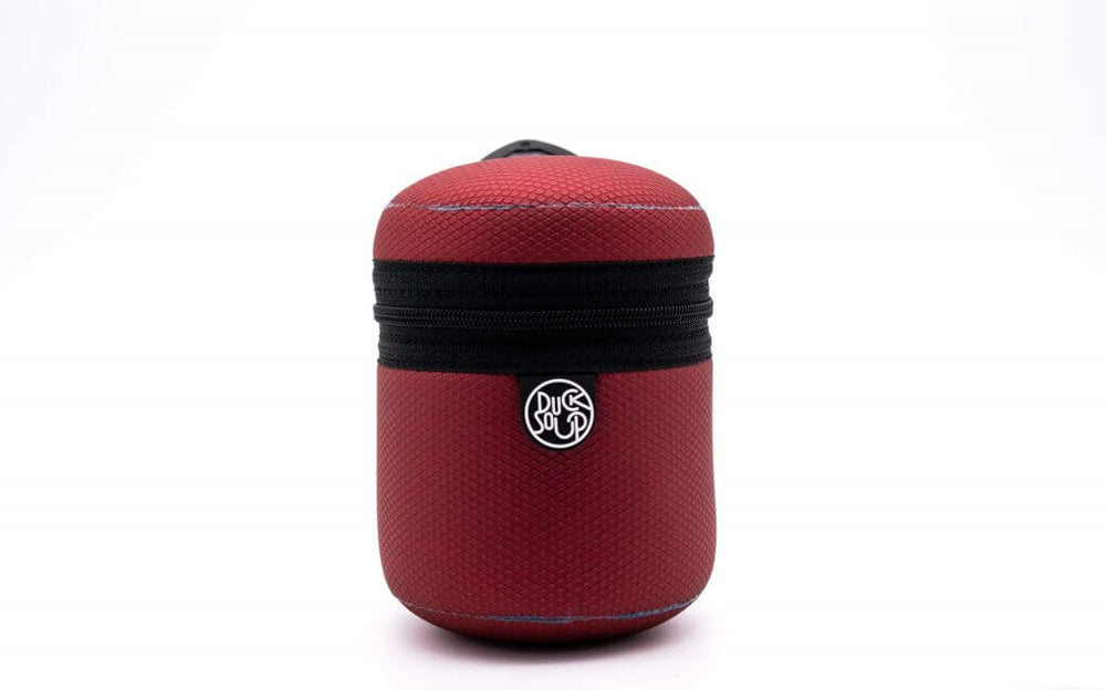 Small size red neo-skin dicky bag
