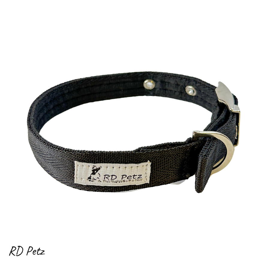 Petz buckle black collar on removed background