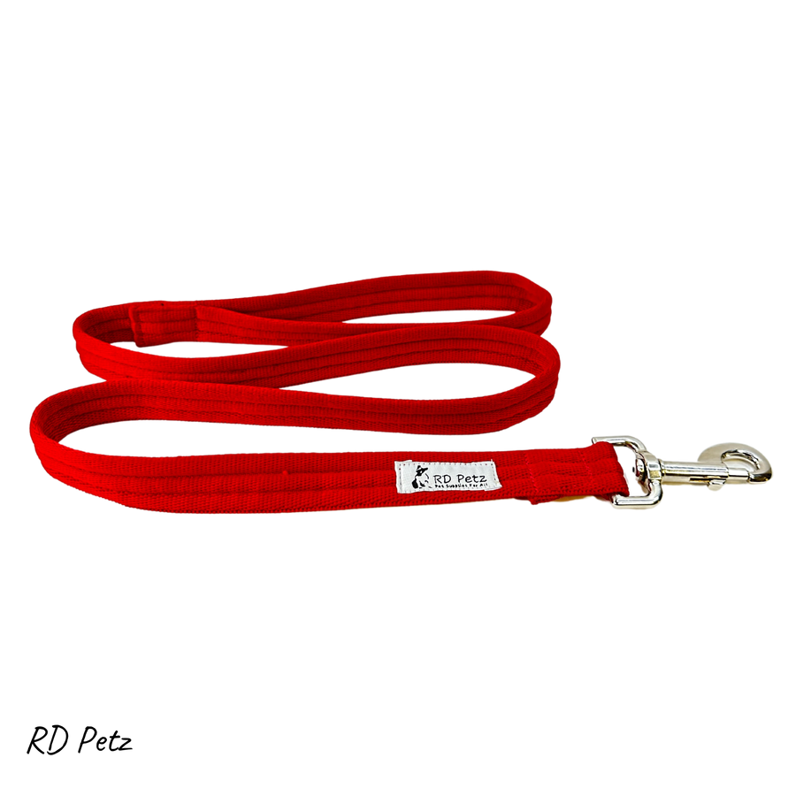 Petz softex red color extra large lead for dogs