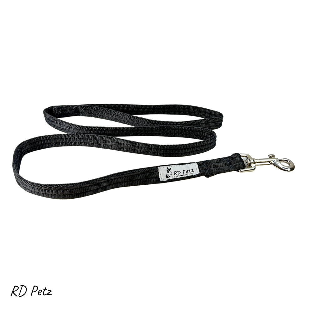 Petz softex black color medium lead for dogs