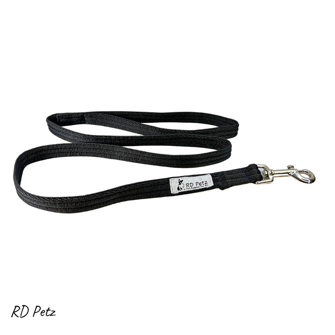 Petz softex black color medium lead for dogs