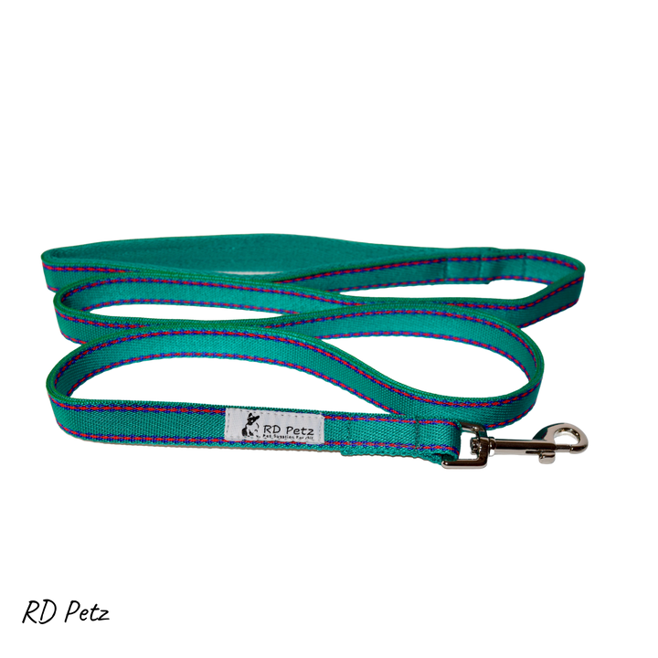 Gypsy green color medium size lead for dog