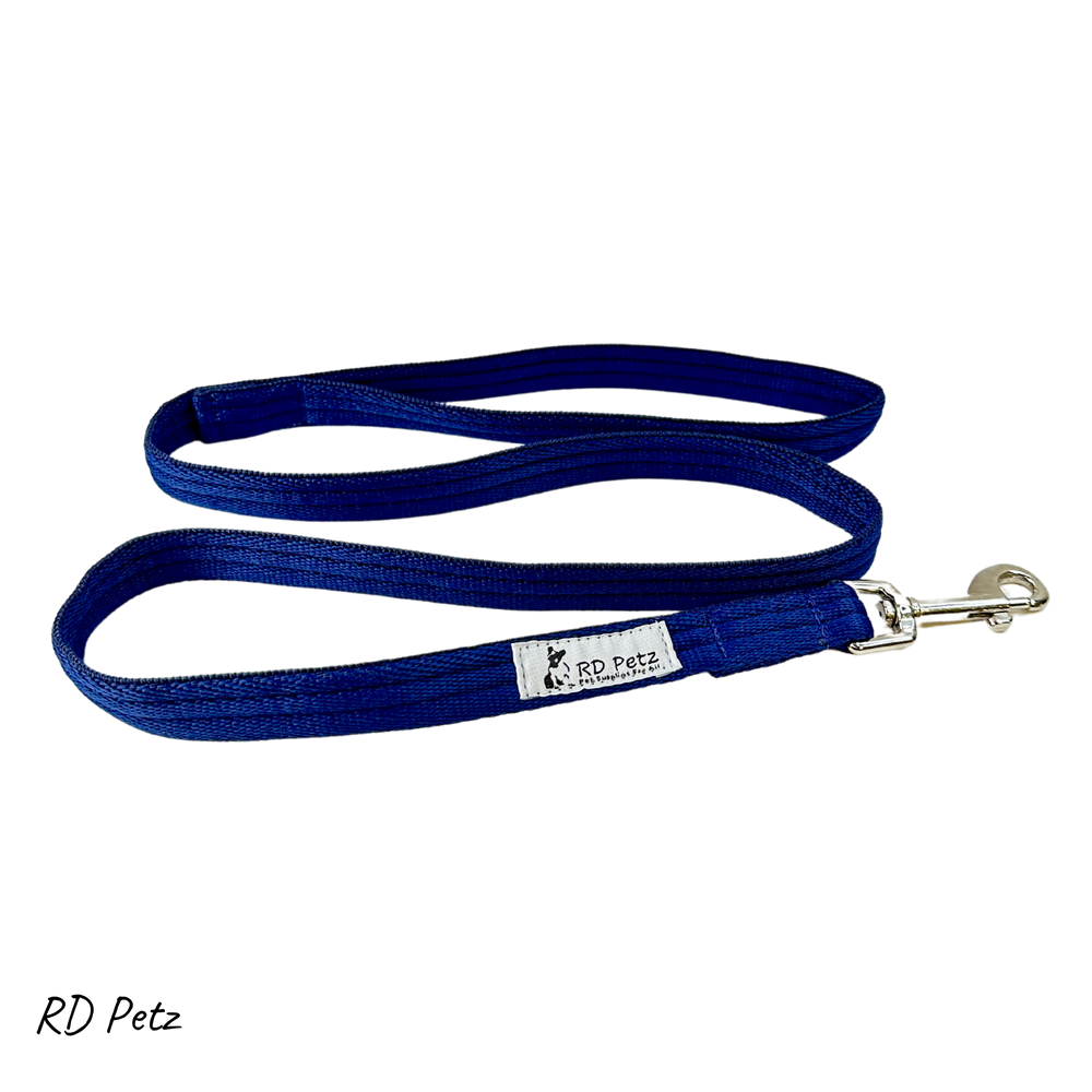 Petz softex navy blue color medium lead for dogs