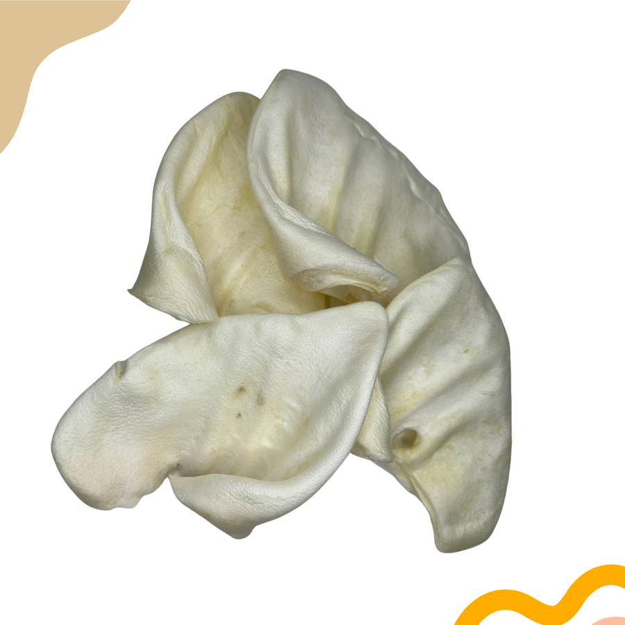 Picture of protein riched puffed pig ears