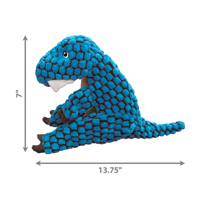 Demonstration of kong dyno t-rex with size guide