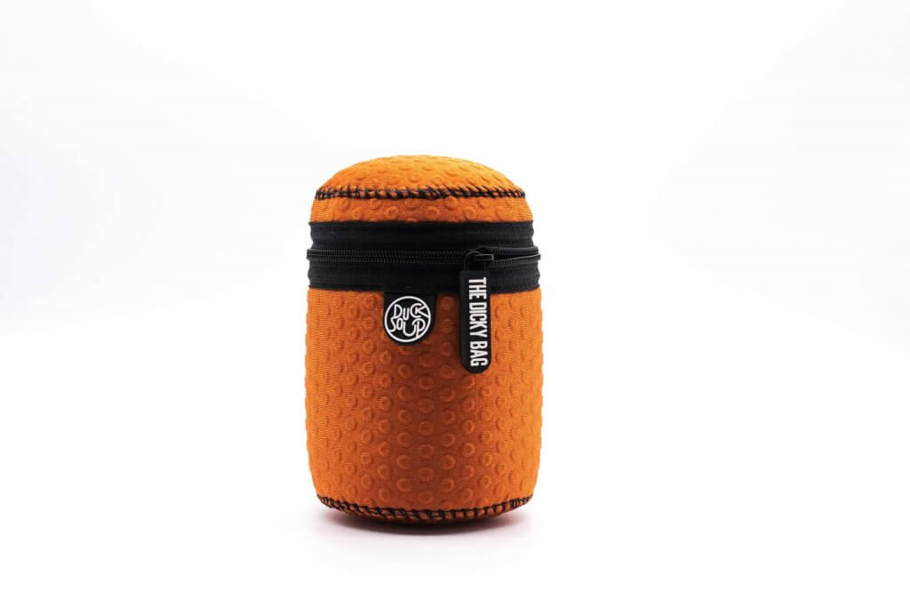 Small size orange dot dicky bag