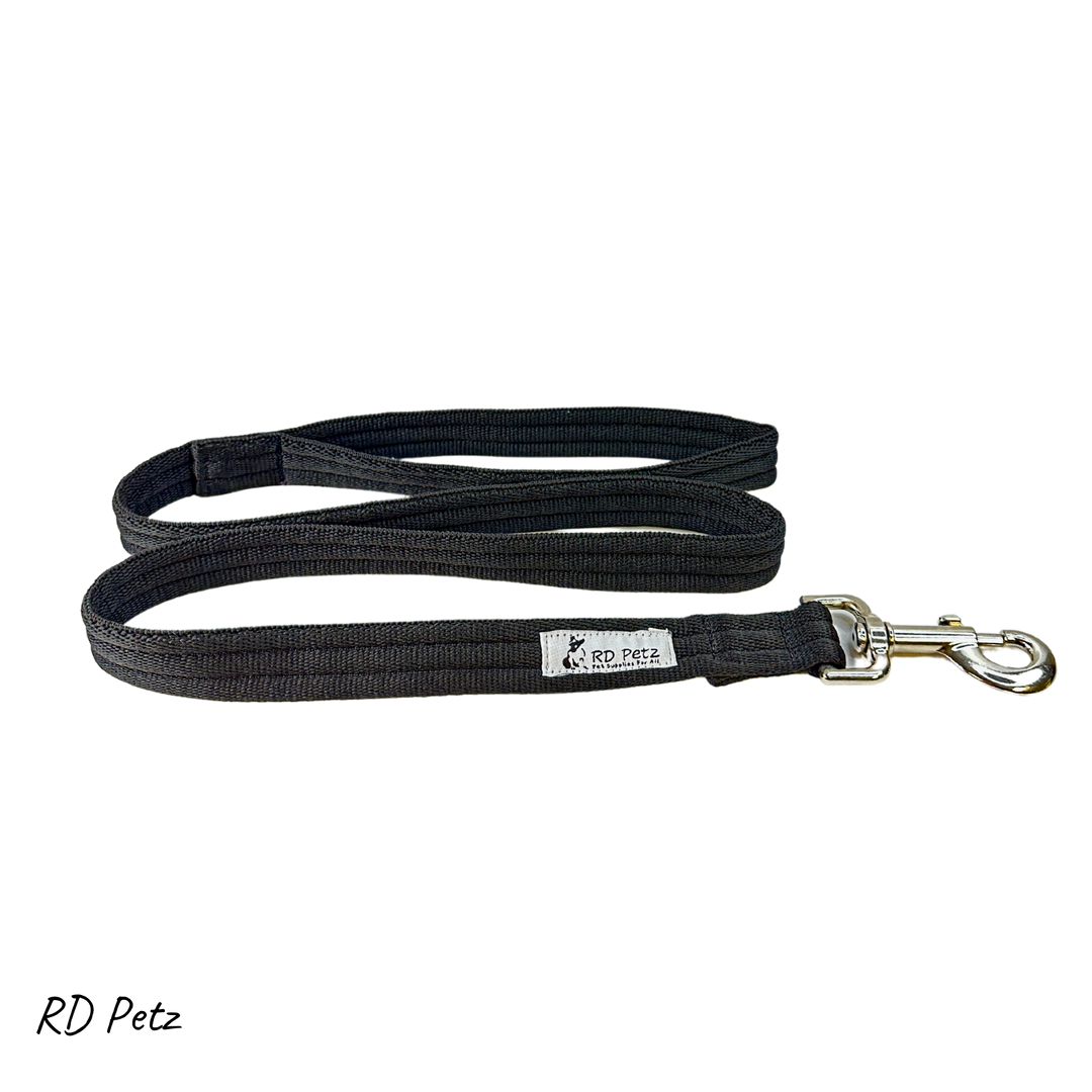 Petz softex black color extra large lead for dogs