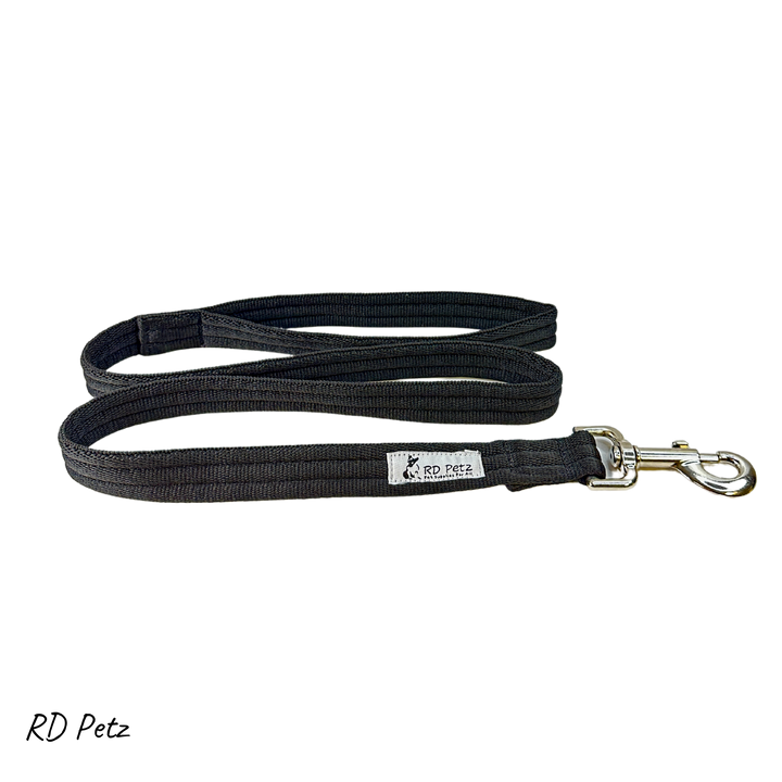 Petz softex black color extra large lead for dogs
