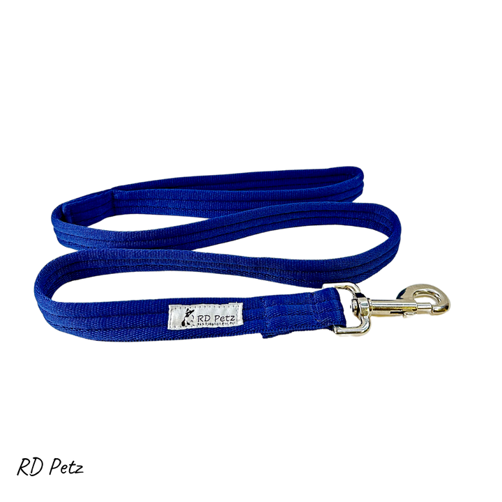 Petz softex navy blue color extra large lead for dogs